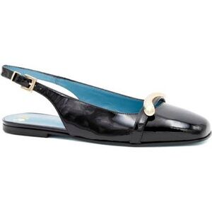 NEW Valentina Rangoni Brina Sling back Black Flats sz 9